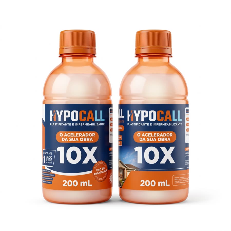 Dois frascos de Hypocall 200 ml